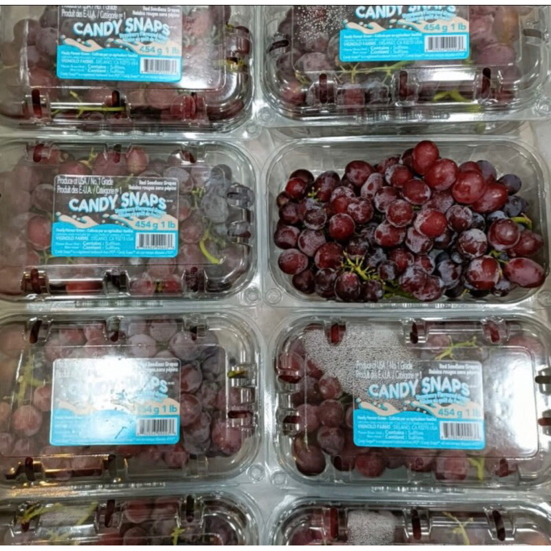 

Anggur Candy Snap USA Super Manis | anggur premen 500 grm