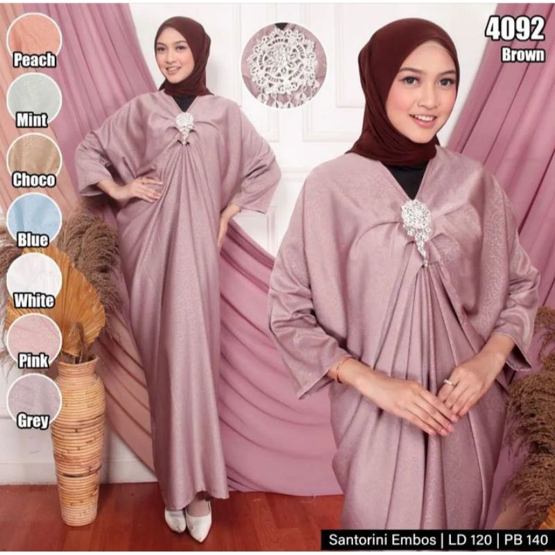 (FOTO REALPICT)Gamis kaftan santorini embos,gamis kondangan,gamis wisuda,gamis acara tunangan,gamis 