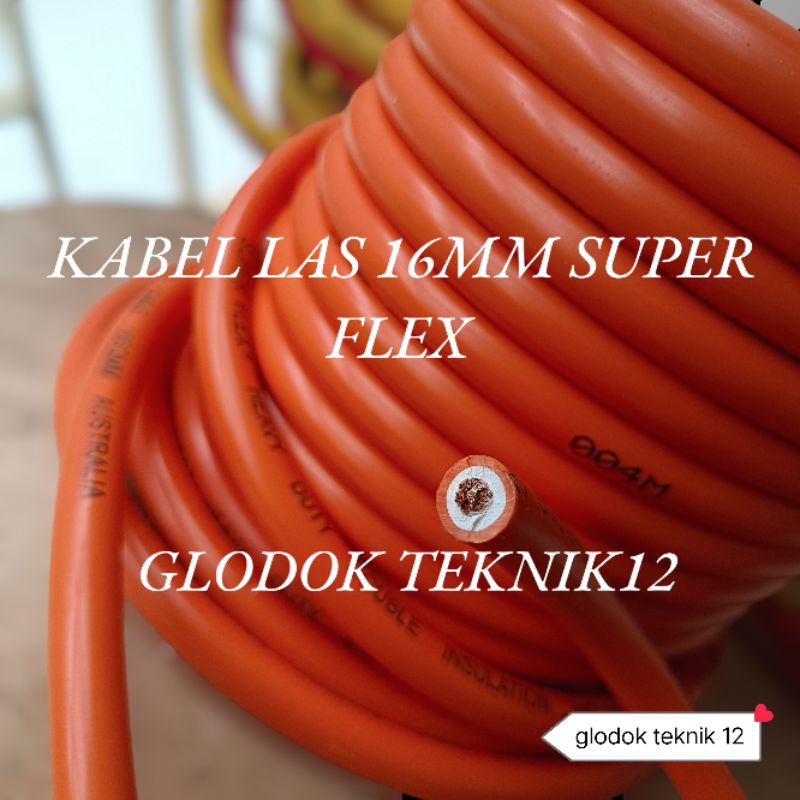 CABEL LAS SUPERFLEX 16MM / KABEL LAS 16MM SUPERFLEX FULL TEMBAGA