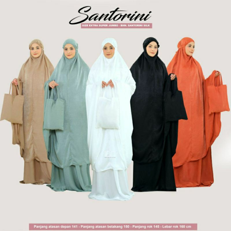 Mukena Bali Premium Santorini Indah/ Mukena Santorini