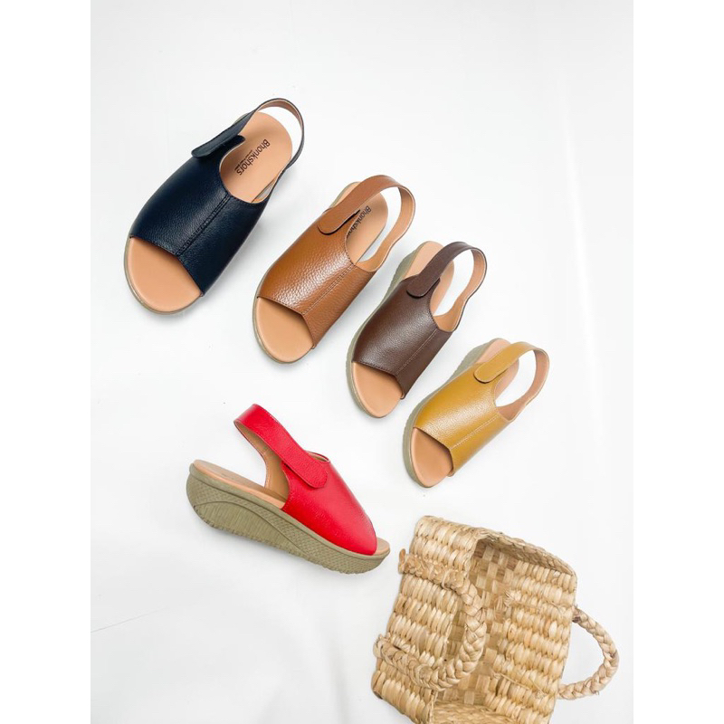 sepatu kulit bhonkshors