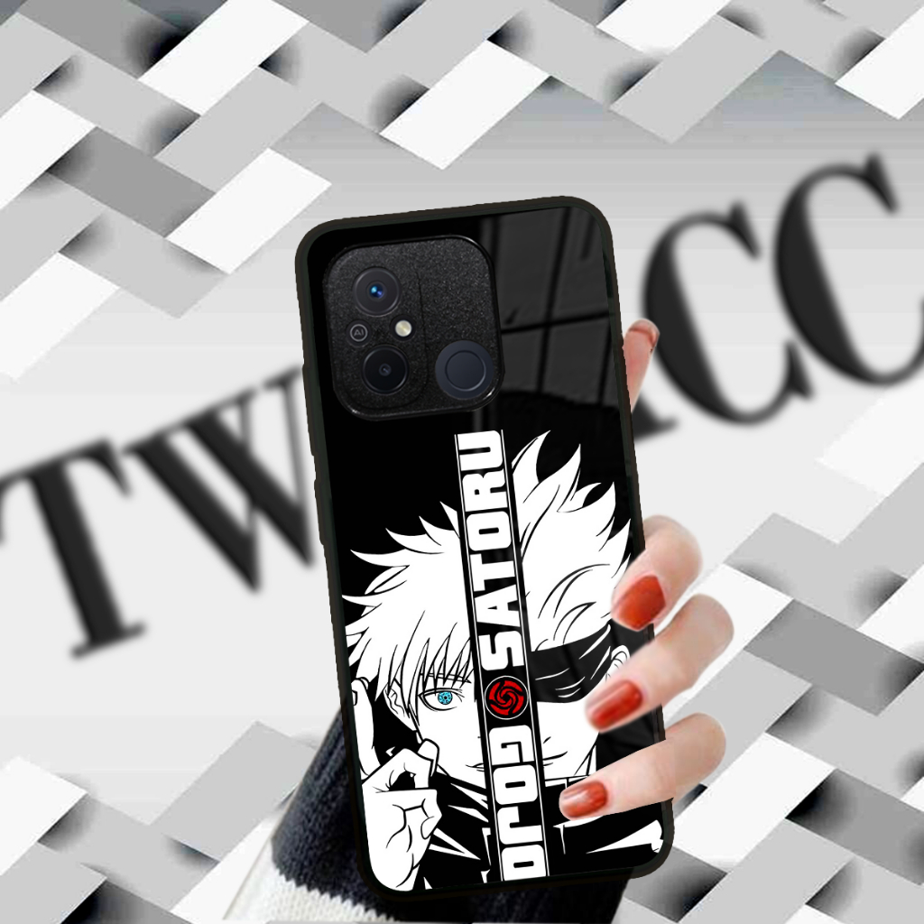 [A41]  Case Glossy Xiaomi REDMI 12C Casing Kilau MOTIF  JUJUTSU KAISEN