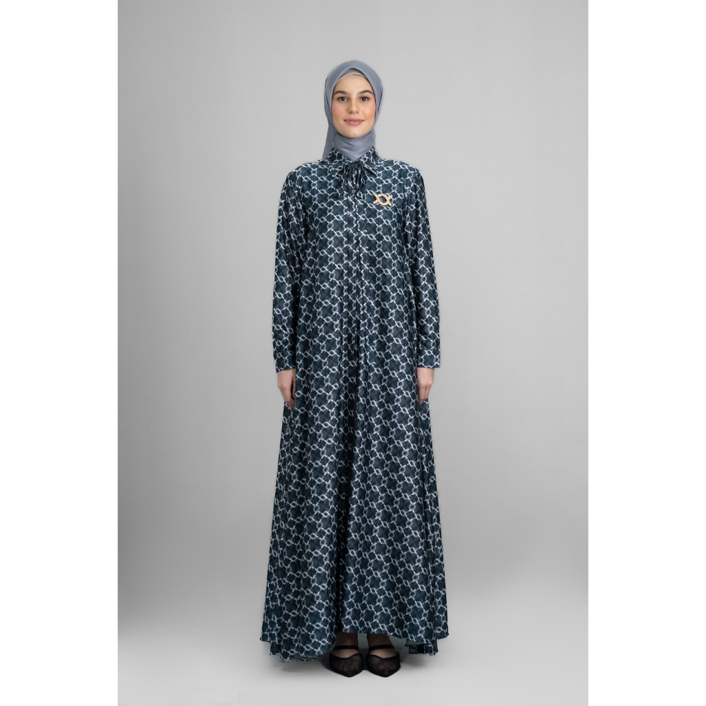 Klamby - Monogram Dress Licorice