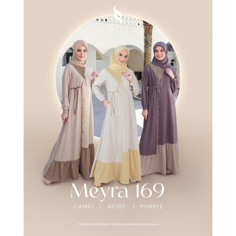 SEPLY GAMIS MUSLIM WANITA TERBARU MEYRA 169