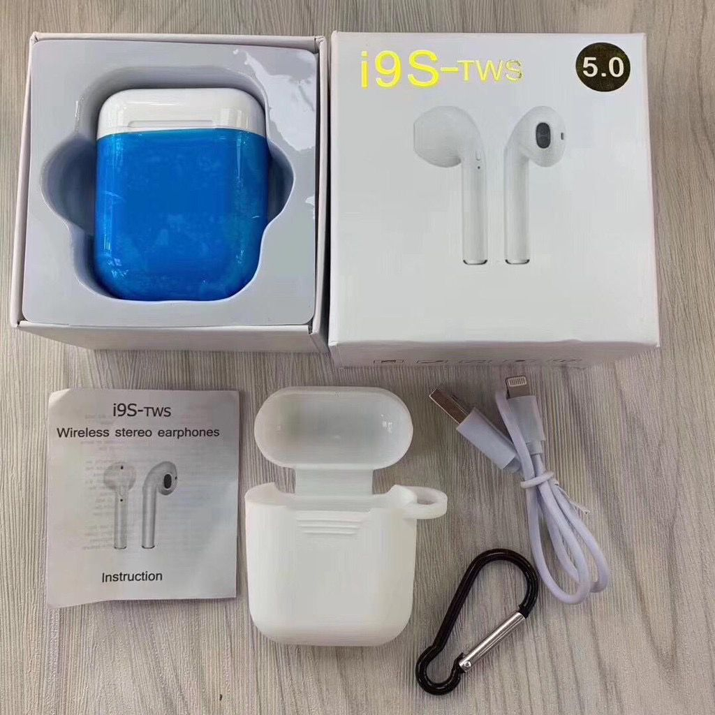 PROMO COBOX ACC i9s Tws / Headset Bluetooth Earphone i9S Bluetooth BT i9 S Mini Wireless Stereo Audi