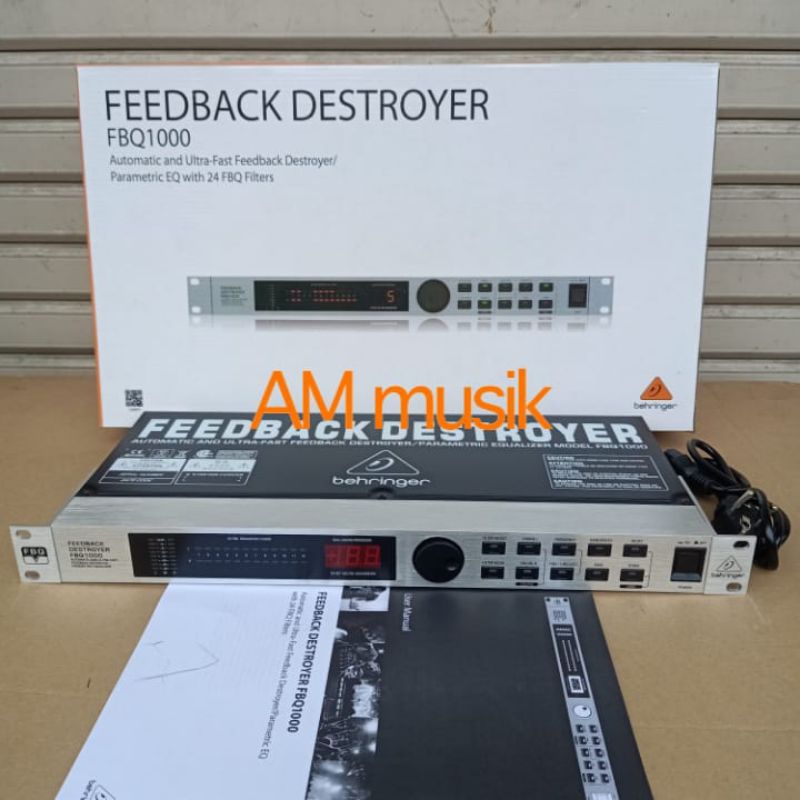 FEEDBACK DESTROYER BEHRINGER FBQ1000 FBQ 1000