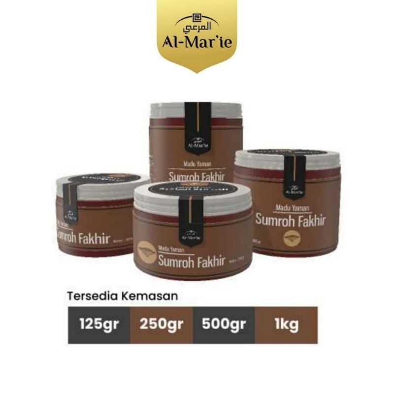 

Madu Yaman Sumroh Fakhir Murni 1 Kg Asli Timur Tengah Original Al Mar'ie Premium Pure Honey
