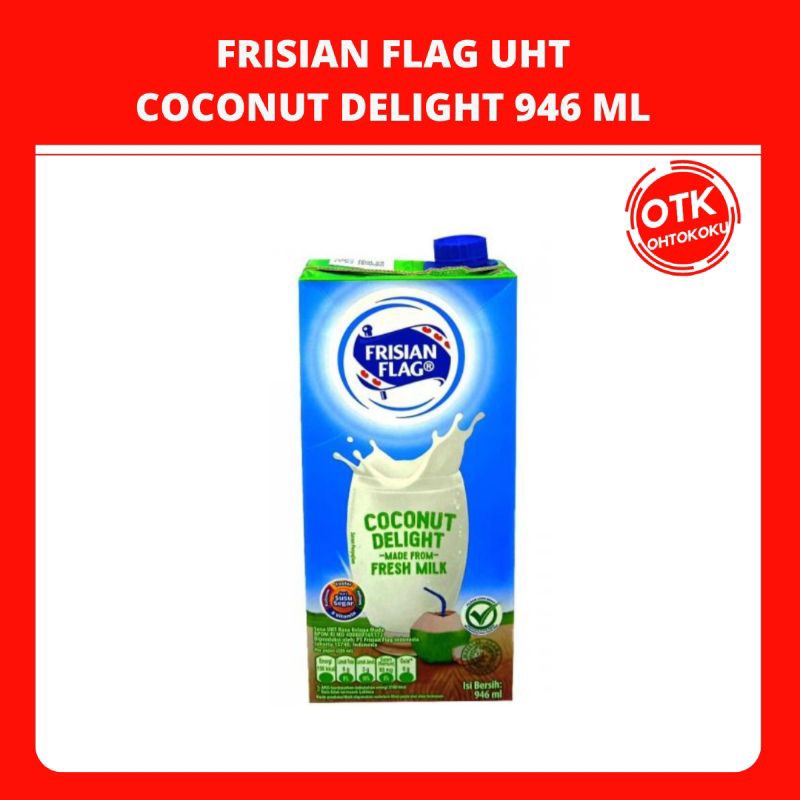 

FRISIAN FLAG SUSU UHT COCONUT DELIGHT 946 ML