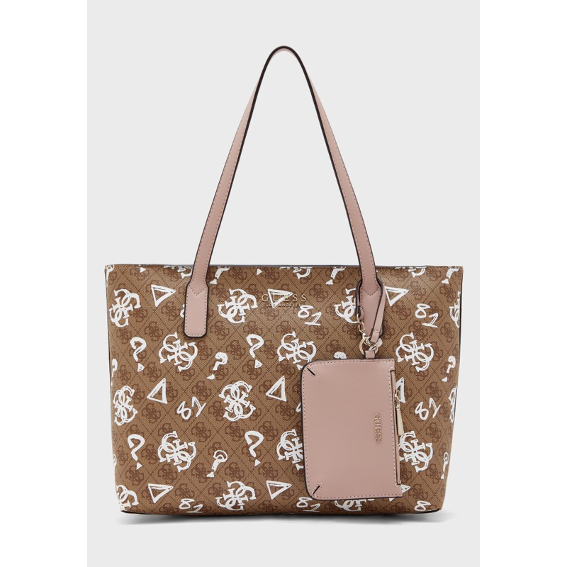 GUESS Prints Wilder Graffiti Tote Bag