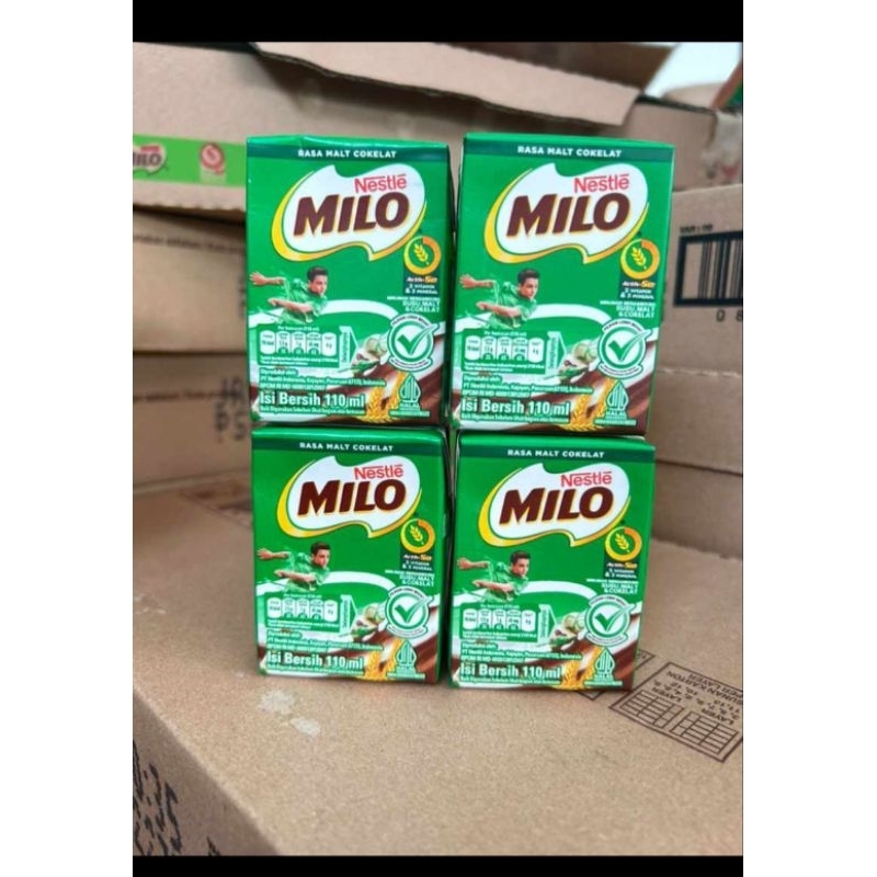 

Milo Activ-Go Minuman Mengandung Susu dan Cokelat UHT 110 ml