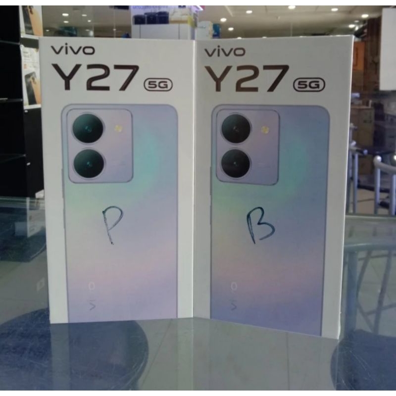 VIVO Y27 5G 6/128GB GARANSI RESMI TERMURAH
