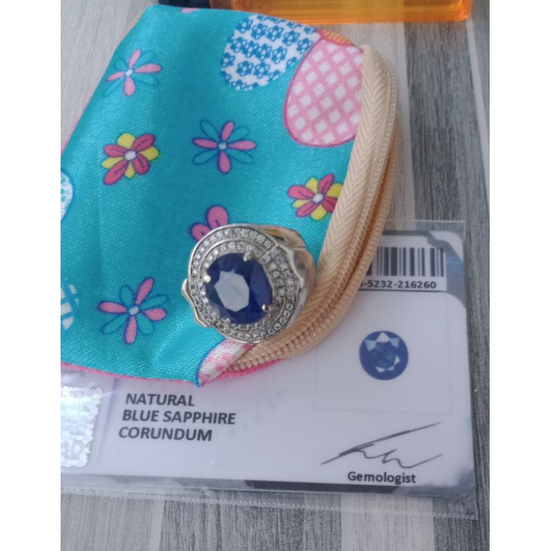 Blue Sapphire Natural