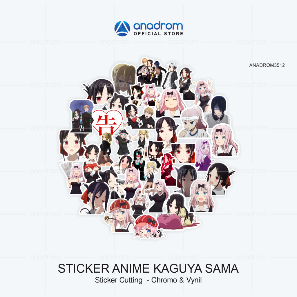 

Sticker Anime Kaguya Sama - Love Is War | Sticker Anime & Aesthetic | Anadrom 3512
