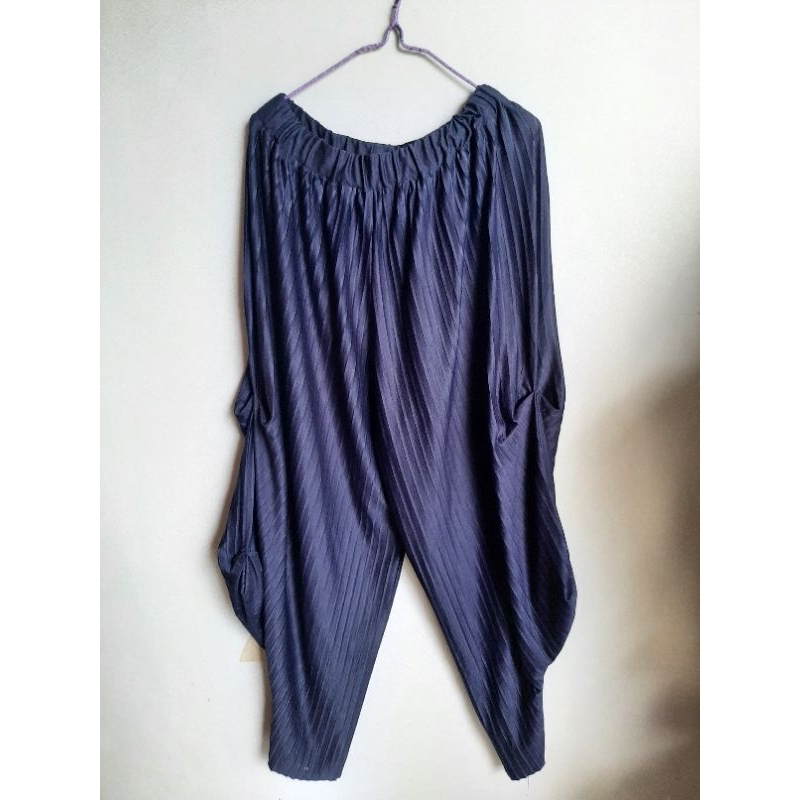 preloved pleats pants premium bukan haidee orlin