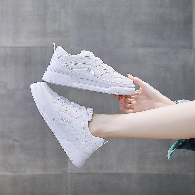 DENDEN Sepatu Putih Sneaker Wanita Sepatu Casual Korea Import