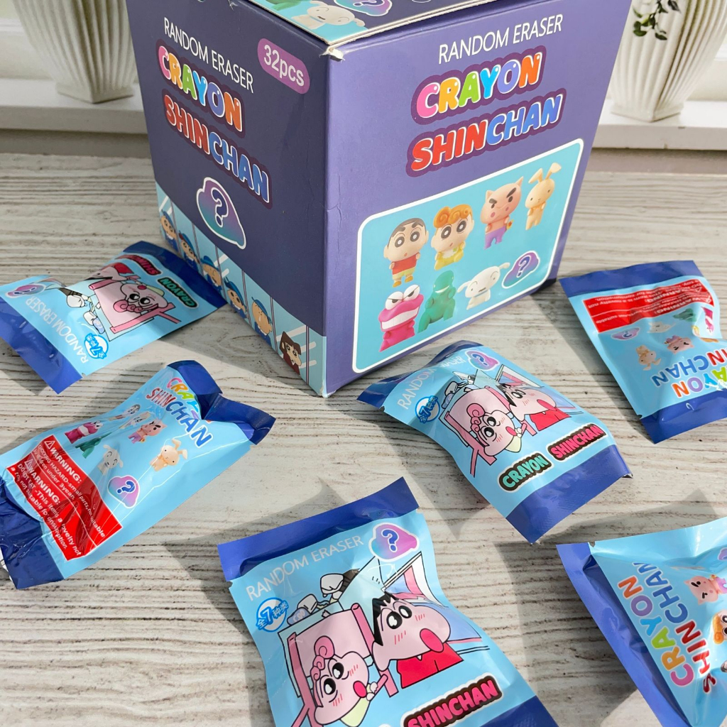 

penghapus bag crayon shincan lucu keprluan anak sekolah hapusan fancy imut unik elegan bisa cod termurah atk fancy