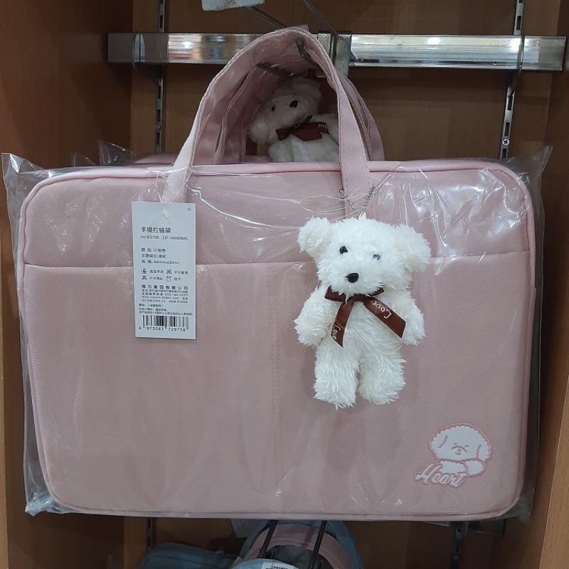 tas laptop 14 inch tas laptop bear tas laptop pink tas laptop boneka
