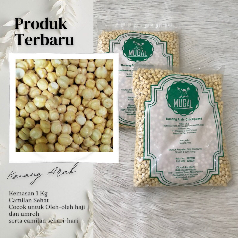 

kacang arab khas souvenir haji dan umroh