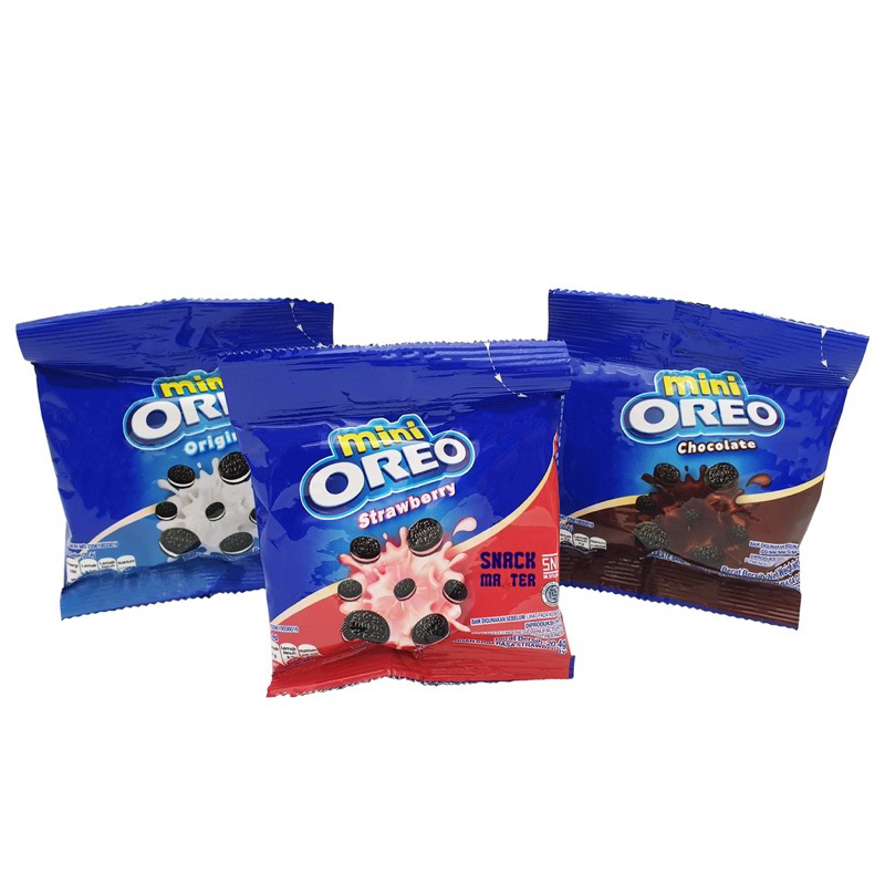 

Mini Oreo Biskuit Sandwich - ecer satuan Netto 23 gr