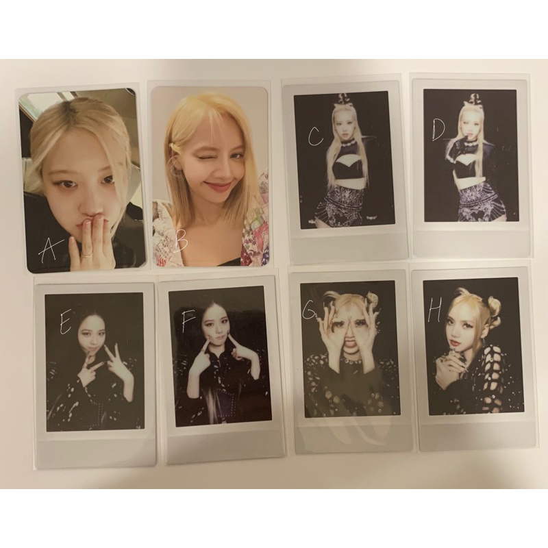 BLACKPINK BORN PINK PHOTOCARD
