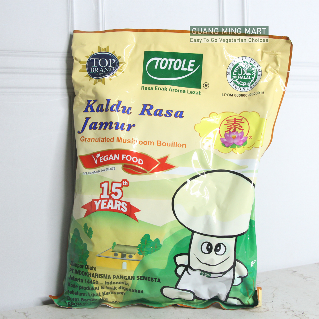

BUMBU KALDU JAMUR TOTOLE 1000GR / PERASA NON MSG MOKUCING TOTOLE 1KG