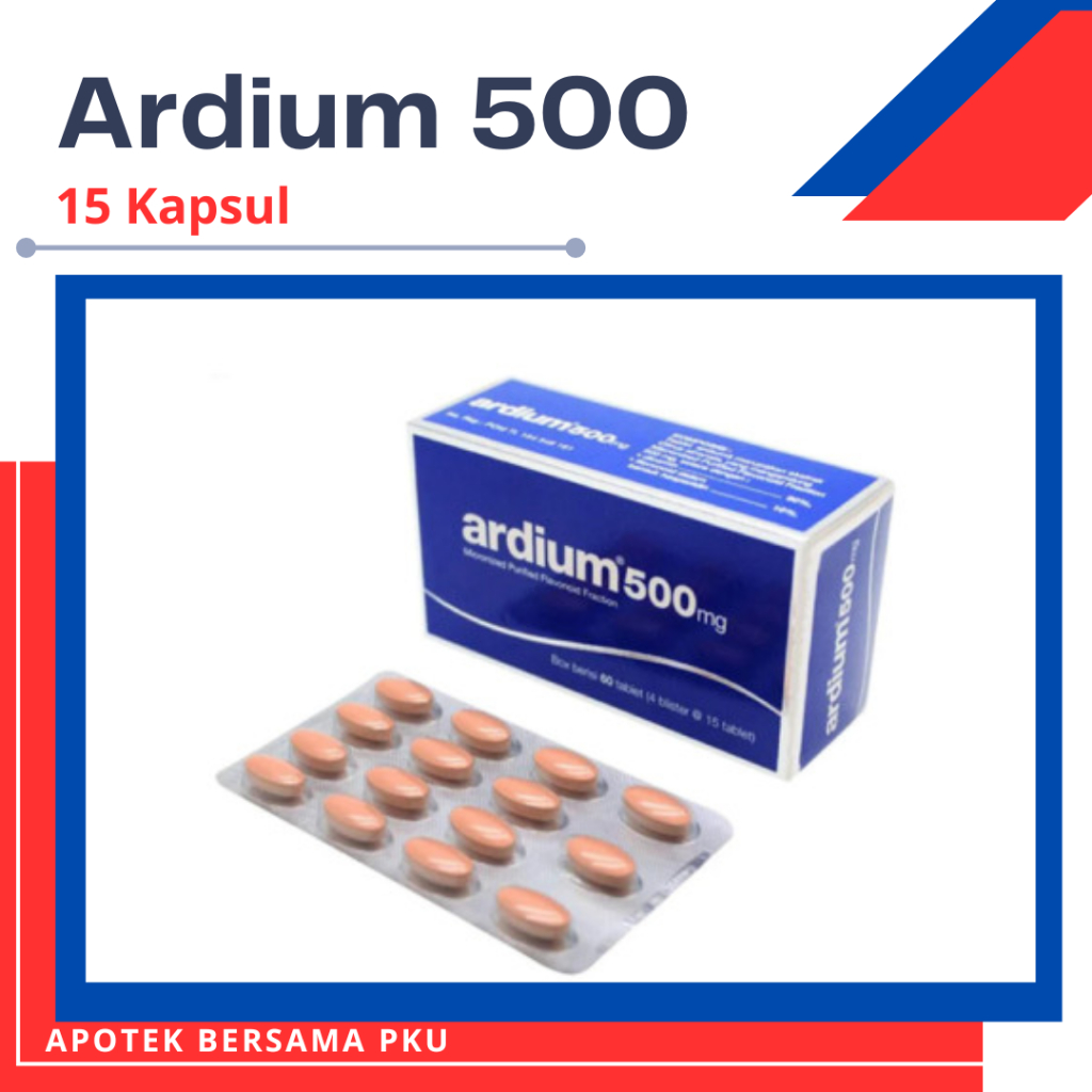 Ardium 15 Tablet Wasir Hemoroid