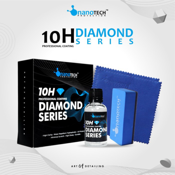 Unik 10H DIAMOND SERIES NANO CERAMIC COATING - nanoTECH PAINT PROTECTION - Hanya Produk Berkualitas