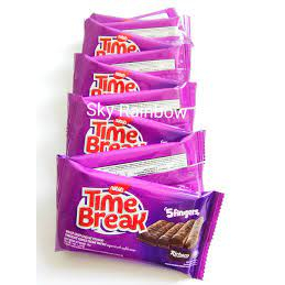 

Nabati Time Break cokelat Pack Isi 20 Bungkus