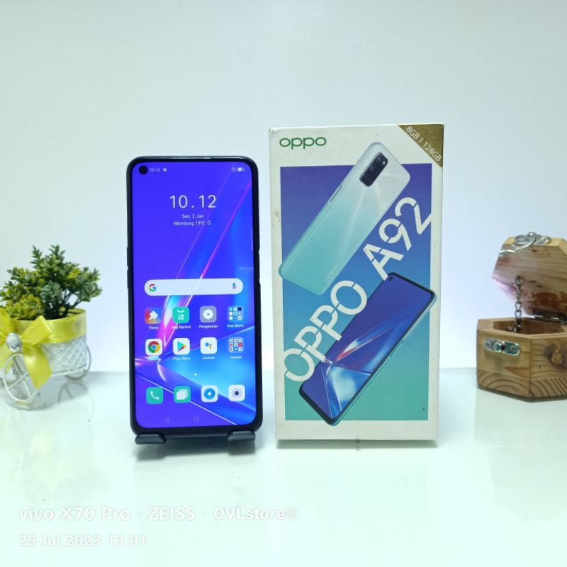 OPPO A92 8/128 GB HP SECOND BEKAS RAM 8 MEMORI 128GB 8/128GB
