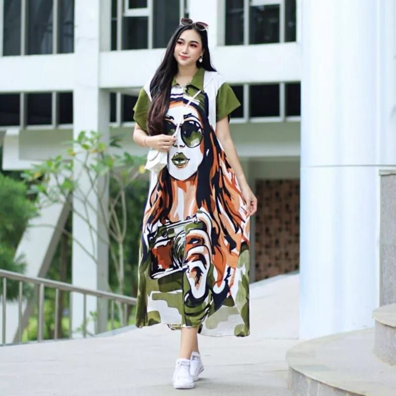 DASTER VIRAL ELISABET LD 120 BAHAN RAYON PREMIUM
