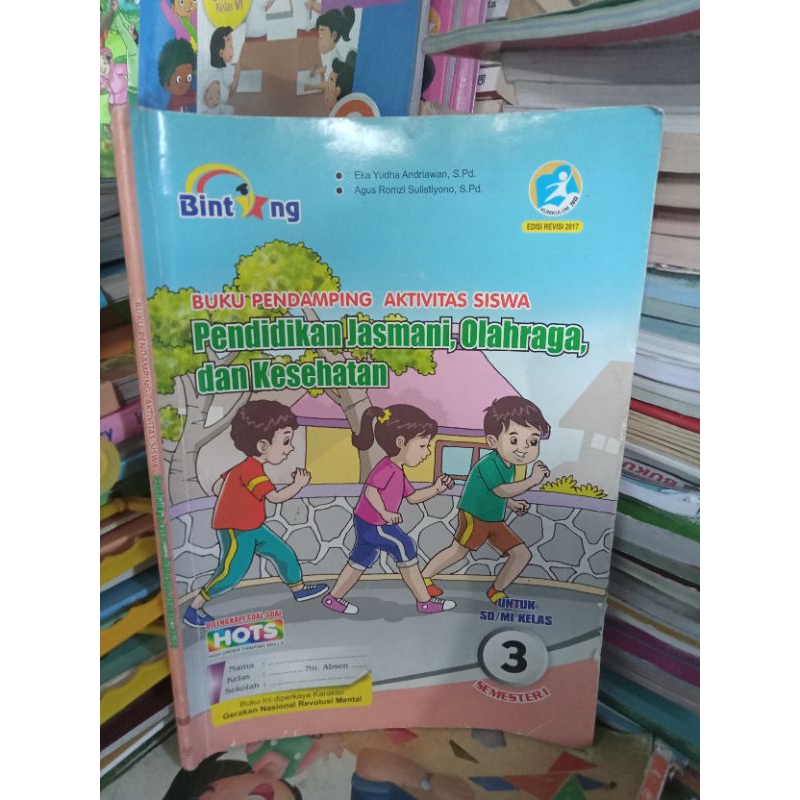 bintang pjok SD kelas 3 Semester 1