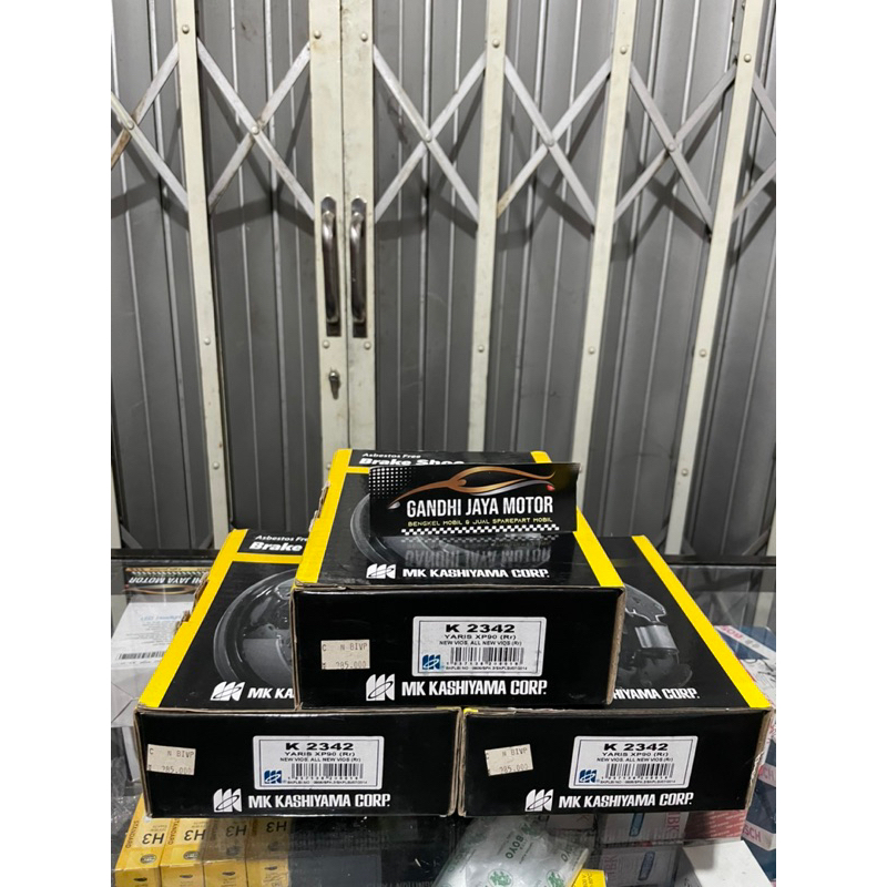 KAMPAS REM BELAKANG / BRAKE SHOE YARIS 2006-2013 NEW VIOS MK KASHIYAMA