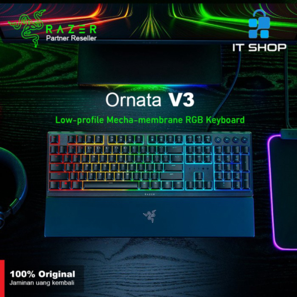 Unik Razer Keyboard Ornata V3 Murah