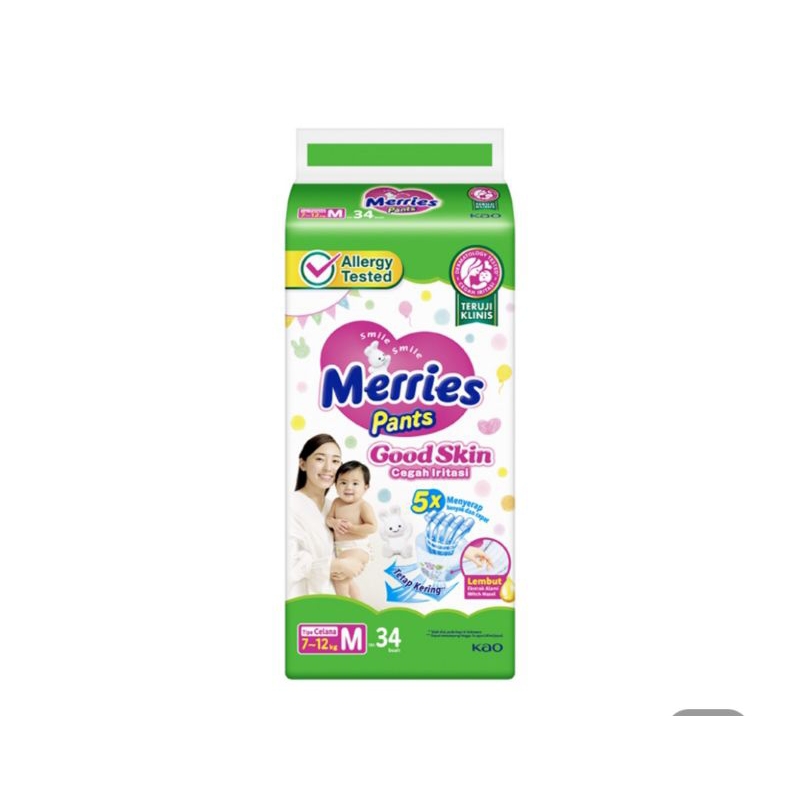 pampers merries