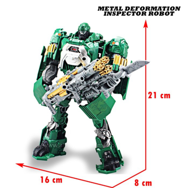 

Mainan Limited Robot Unik Weijang Inspector Transformers Deformation Robot