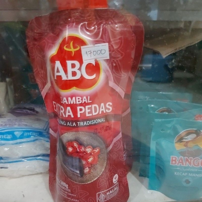 

Sambal Pedas ABC 380 gr exp Mei 24