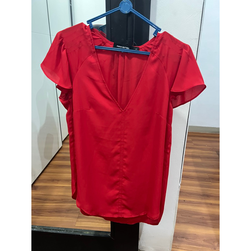 preloved blouse farah button size S