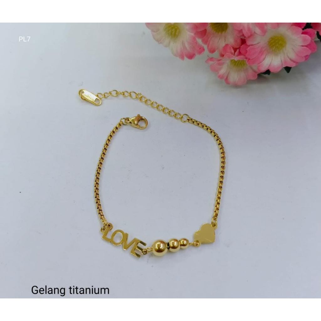 Gelang wanita emas muda murni kadar 77, 8. Gelang tangan model ter Baru fashion viral