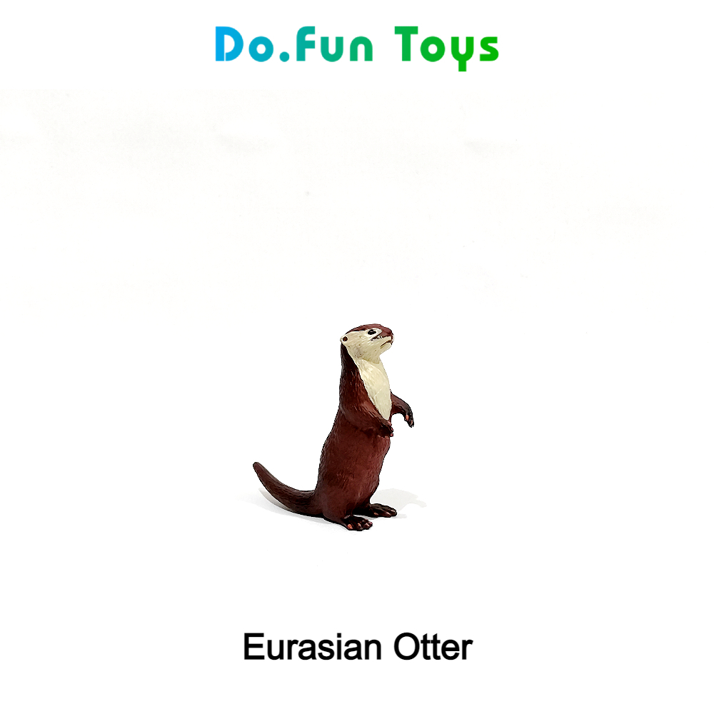 Animal Figurine | EURASIAN OTTER / Mainan Miniatur Binatang Berang-Berang Eurasia