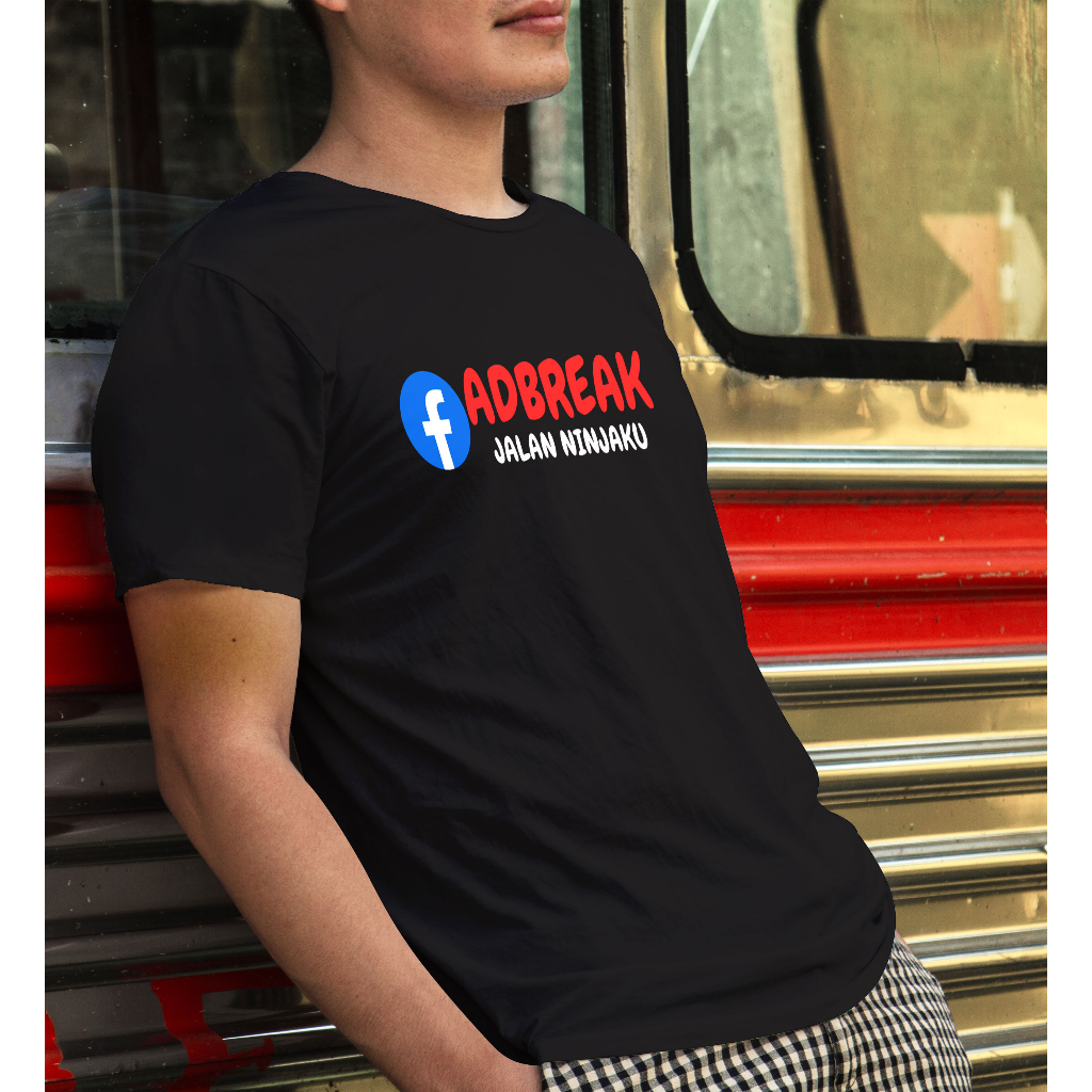 Kaos Adbreak Jalan Ninjaku - Kaos sablon Custom