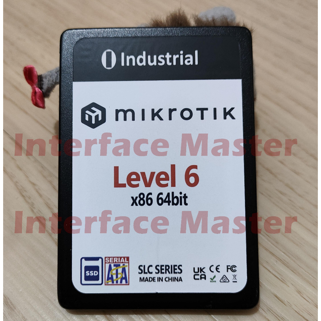Mikrotik dom sata ssd lisensi level 6 x86 64bit bebas upgrade downgrade x86_64 32gb 64gb 4gb