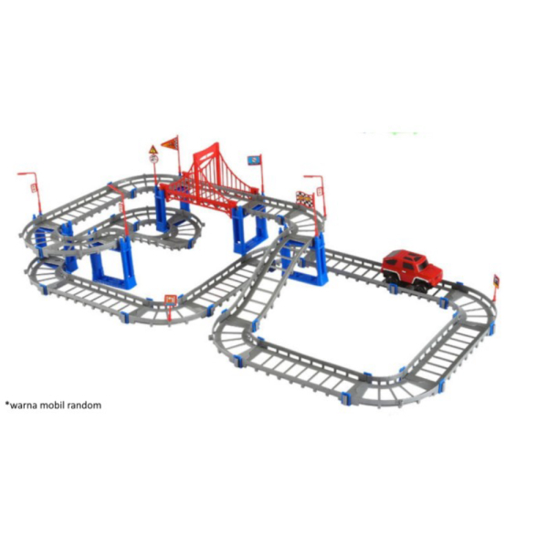 

track Unik - Mainan Mainan mobil Mainan mobil Abu-abu lintasan mini tamiya dengan Diskon