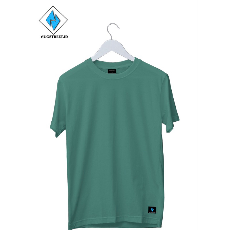 nugstreet - Kaos polos santai cotton combed 24s / Sage Green
