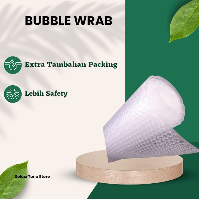 

ambahan Bubble Wrab Pack Tambahan Packing Paket Supaya Lebih Aman