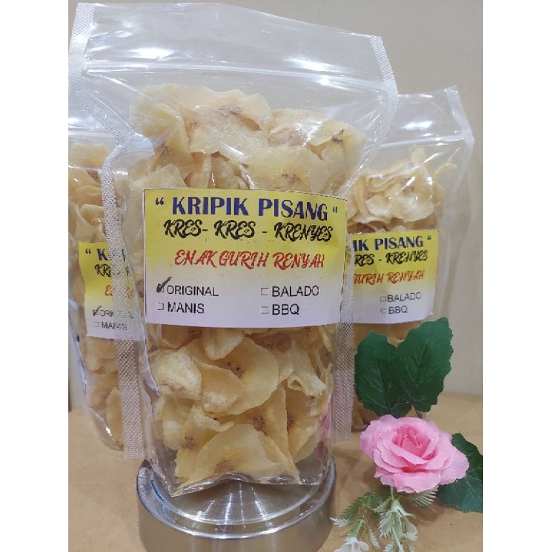 

keripik Pisang Premium Kress-kress