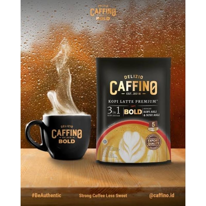 

Kopi Caffino Bold / Latte Premium Kopi & Susu Asli Eceran 1 pcs x 25 gram