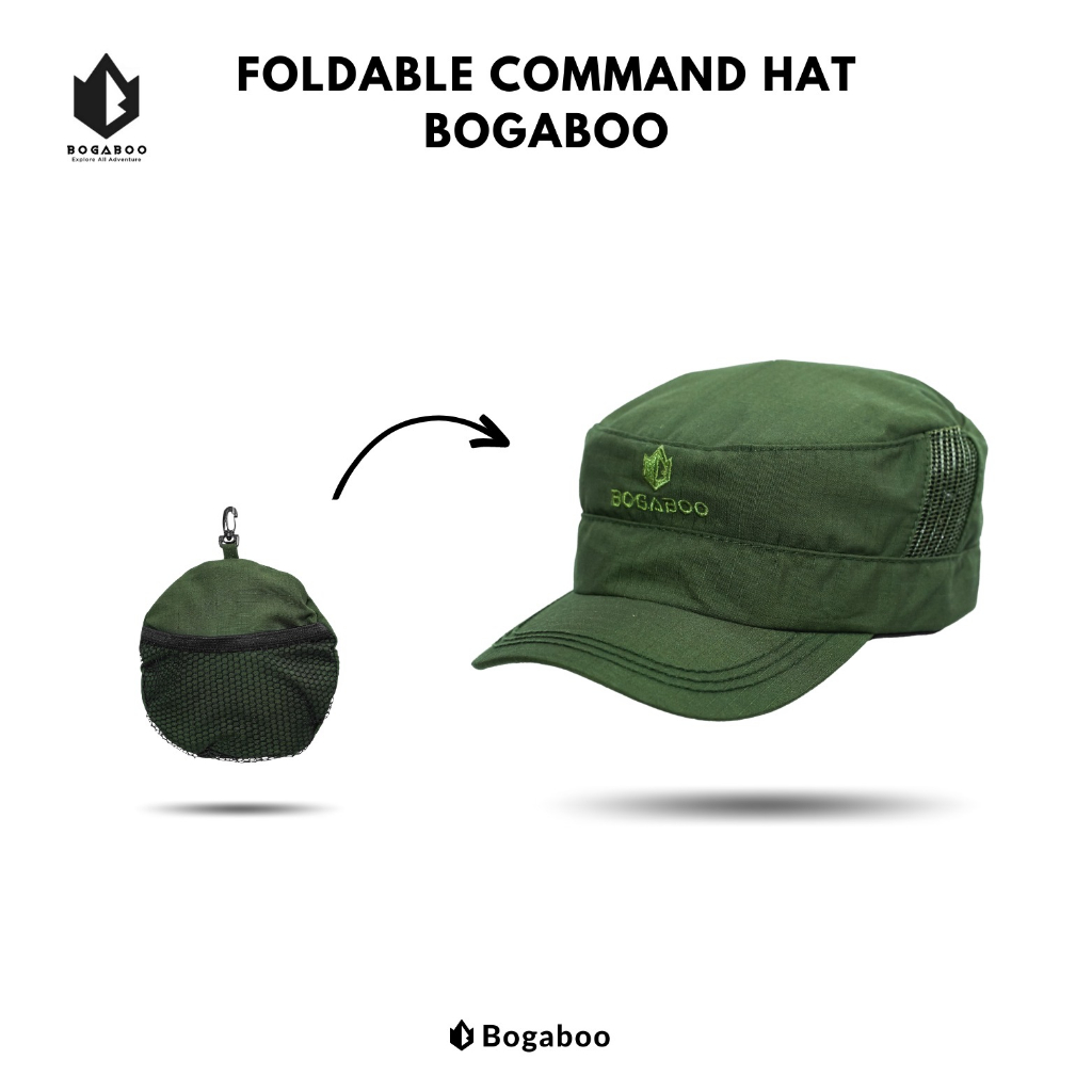 BOGABOO TOPI komando - military cap commando - topi baseball - topi militer - topi army - topi outdo