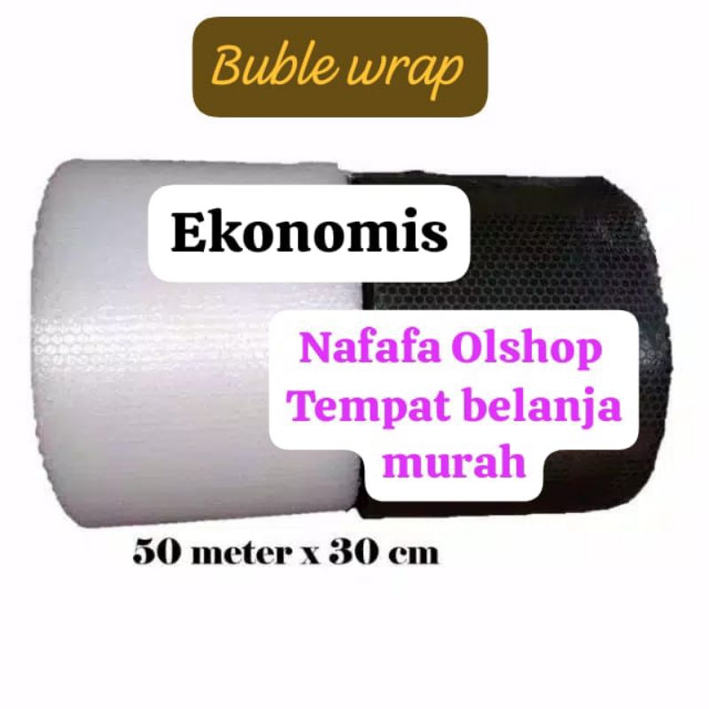 

BUBBLE WRAP ROLL UKURAN 30 CM x 50 Meter BUBEL BUBLE WRAP WRAB