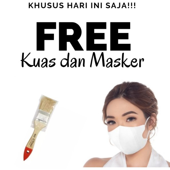 

Kuas dan Masker