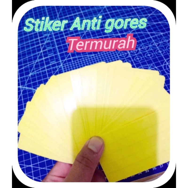 

Stiker anti gores KTP,id card dll